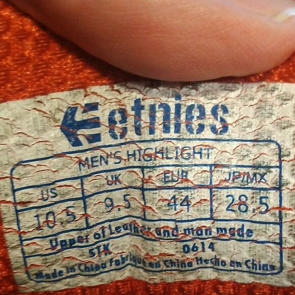 Etnies Mens Size 10.5 Skate Shoe 9.5 UK Stievolution Skateboard Sneaker - Picture 12 of 12